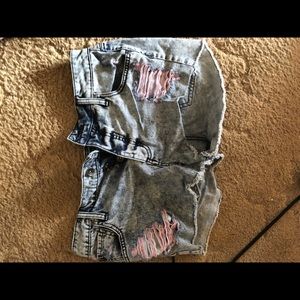Jean shorts